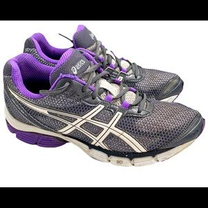 ASICS GEL-PULSE 4 Purple Marathon Running Trainers T290N Shoes Women's sz 8.5